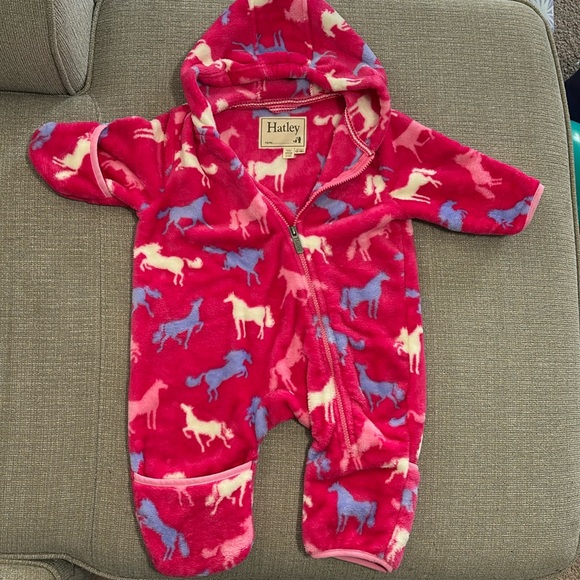 Hatley Unicorns Fleece Suit - Picture 1 of 2